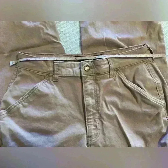 Hollister Ultra High Rise Dad Pant Cargo Baby Pink Size 4 R - Picture 4 of 6